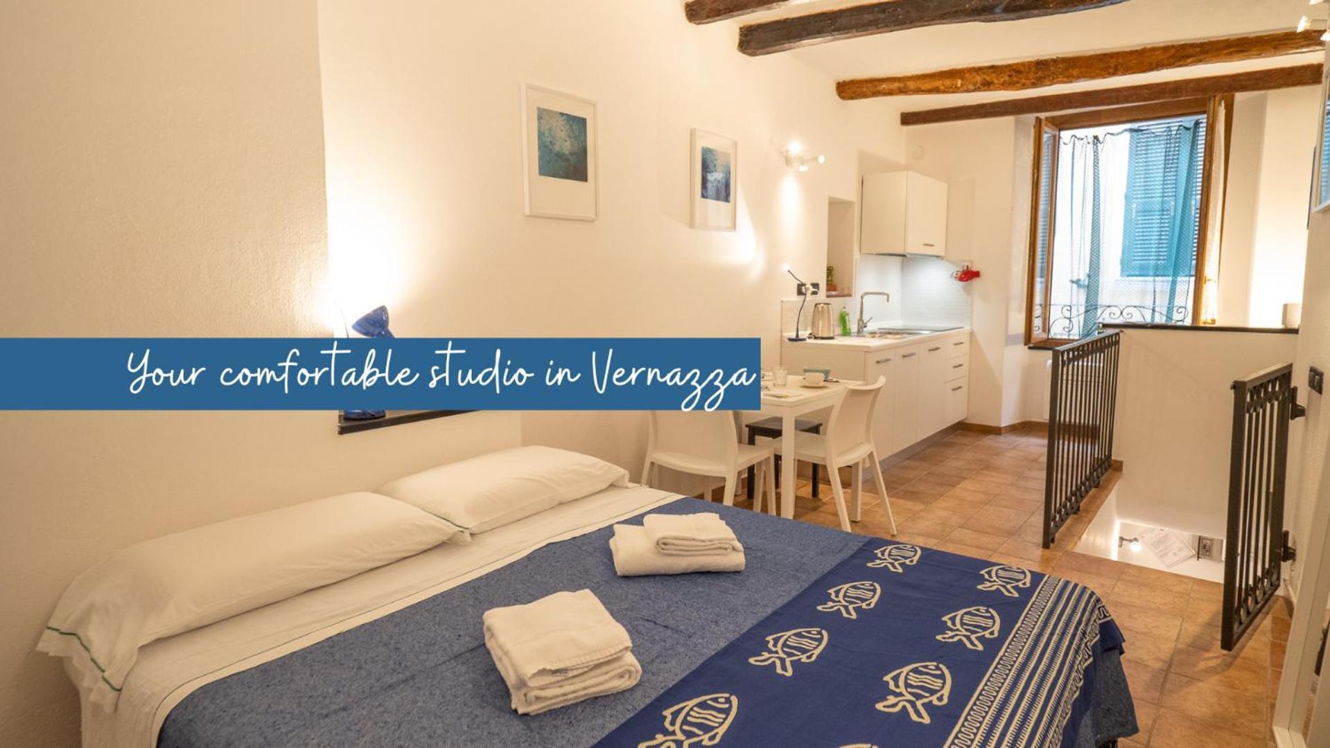 Zia Rina Studio Vernazza Kültér fotó